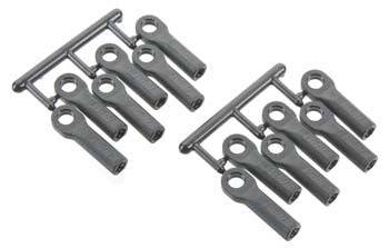 RPM Rod Ends Long Black 1/10 Traxxas Nitro Slash  (RPM80512)