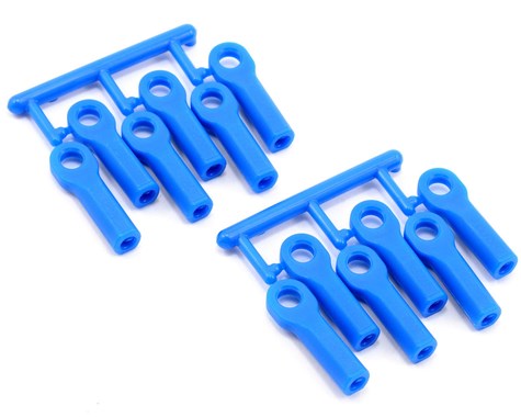 RPM Rod End LngBl Ntr Slsh Set (Blue) (12) (RPM80515)