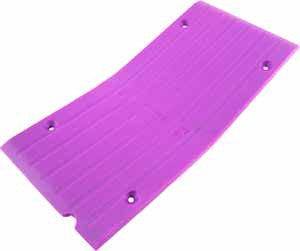 RPM Savage-X Center Skid Plate (Purple) [RPM82198]