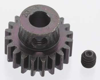 Robinson Racing X-Hard 20T Black Steel 32P Pinion 5mm (RRP8620)