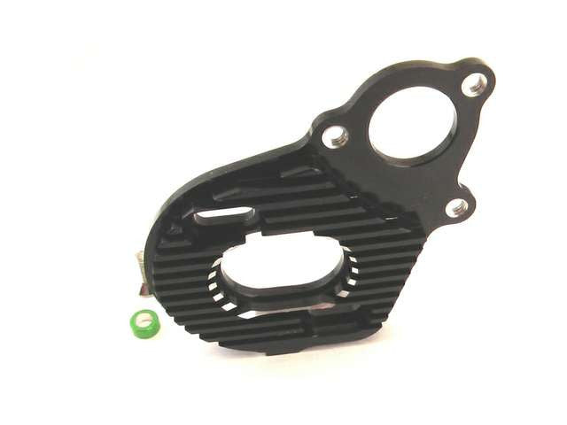 Hot Racing Black Heat sink Motor plate AX10 (SCP1801)