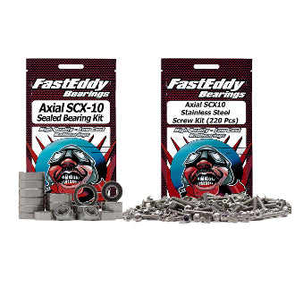 Fast Eddy Axial SCX10 Bearing and Screw Kit Combo  (SCX10 COMBO)