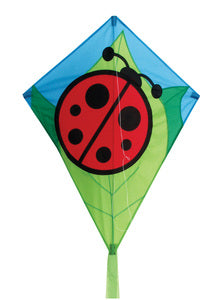 Lady Bug Diamond Kite, 26" (SKK12203)