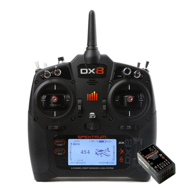 DX8 8-Channel DSMX Transmitter Gen 2 with AR8010T  (SPM8015)