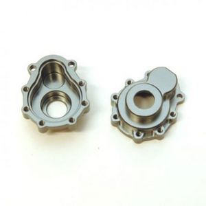 CNC Machined Aluminum Portal Drive Outer Housing-Front or Rear, Gunmetal, for Traxxas TRX-4