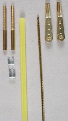 Sullivan Flex Push Cable.056 with Gold-N-Clevises 48"  (SULS514)