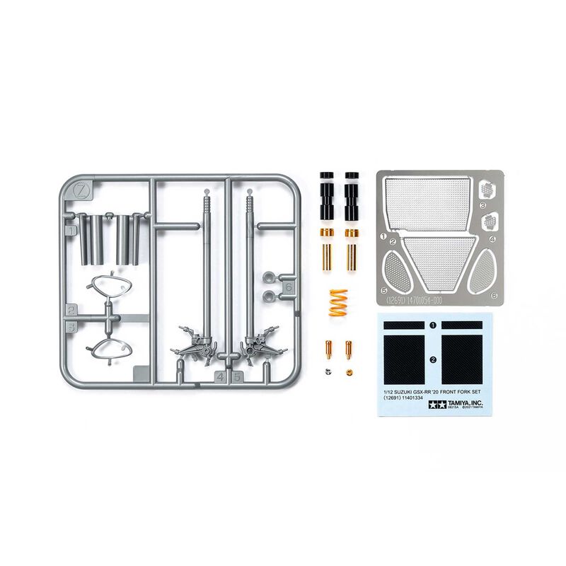 Tamiya 1/12 Suzuki GSX-RR '20 Front Fork Set  (TAM12691)