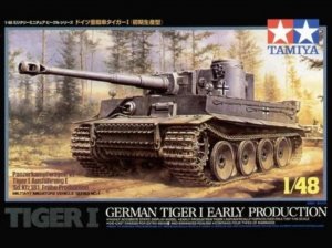 Tamiya 1/48 GERMAN TIGER 1 EARLY (TAM32504)