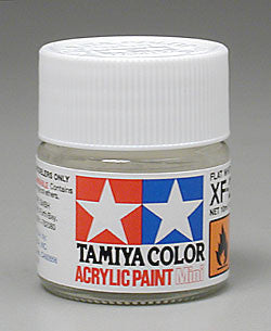 Tamiya Acrylic Mini X-F2 Flat White 1/3 oz    (TAM81702)
