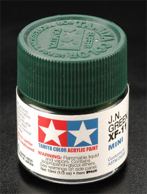 Tamiya Acrylic Mini XF-11 JN Green 1/3 oz (TAM81711)