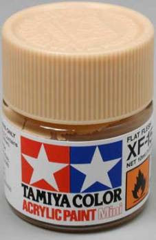 Tamiya Acrylic Mini XF-15 Flat Flesh 1/3 oz (TAM81715)