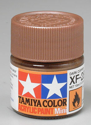 Tamiya Acrylic Mini XF-28 Dark Copper 1/3 oz (TAM81728)