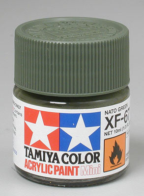 Tamiya Acrylic Mini XF-67 NATO Green 1/3 oz (TAM81767)