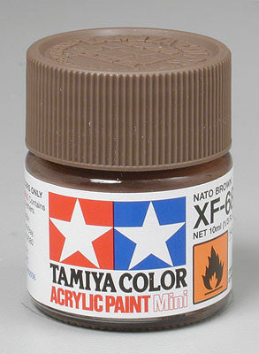 Tamiya Acrylic Mini XF-68 NATO Brown 1/3 oz (TAM81768)