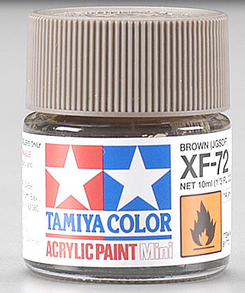 Tamiya Acrylic Mini XF-72 Brown JGSDF 1/3 oz  (TAM81772)