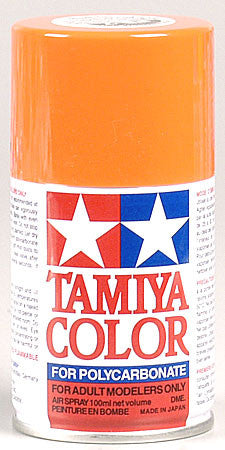 Tamiya PS-7 Polycarbonate Spray Orange 3 oz  (TAM86007)