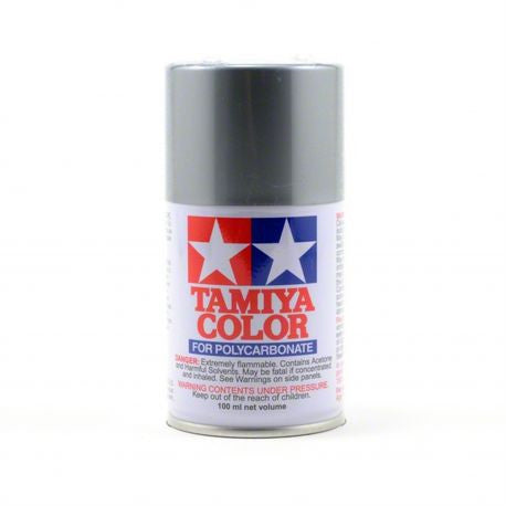 Tamiya PS-12 Polycarb Spray Silver Paint 3oz    (TAM86012)