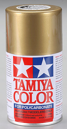 Tamiya PS-13 Polycarbonate Spray Gold 3 oz    (TAM86013)