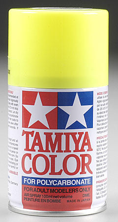 Tamiya PS-27 Polycarb Spray Fluorescent Yellow 3 oz (TAM86027)