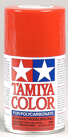 Tamiya PS-34 Polycarb Spray Bright Red 3 oz (TAM86034)