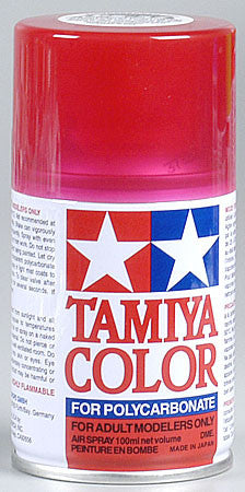 Tamiya PS-37 Polycarb Spray Translucent Red 3 oz (TAM86037)