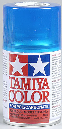 Tamiya PS-39 Polycarb Spray Trans Light Blue 3 oz   (TAM86039)