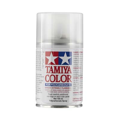 Tamiya PS-55 Flat Clear Spray Can 100ml  (TAM86055)