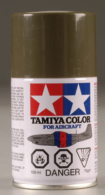 Tamiya AS-6 Spray Olive Drab USAF 3 oz (TAM86506)