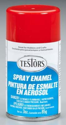 Testors Spray Red 3 oz (TES1203T)