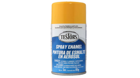 Testors Spray 3 oz Yellow (TES1214T)