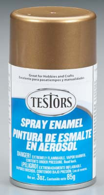 Testors Spray Gold 3 oz (TES1244T)
