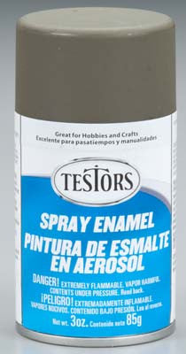Testors Spray Flat Olive Drab 3 oz (TES1265T)