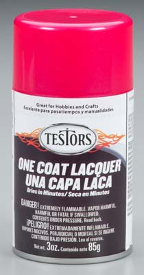 Testors Lacq Spray Electric Pink 3 oz  (TES1841MT)