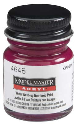 Testors Model Master Kandy Scarlet GP00364 1/2 oz (TES4646)