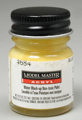 Testors Model Master Blue Angel Yellow FS13655 1/2 oz (TES4684)