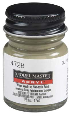 Testors Model Master Olive Drab FS34087 1/2 oz (TES4728)