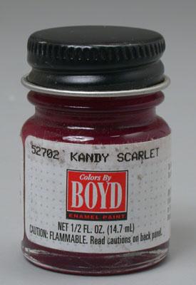 Testors Boyd Kandy Scarlet 1/2oz. (TES52702)