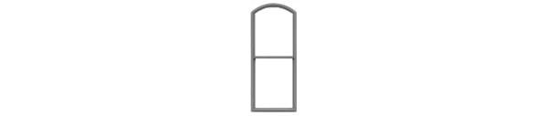 Tichy DOUBLE HUNG ARCH TOP MASONRY WINDOW (TIC8044)