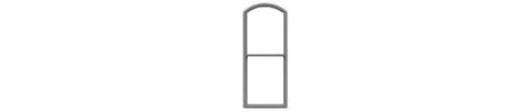 Tichy DOUBLE HUNG ARCH TOP MASONRY WINDOW (TIC8044)