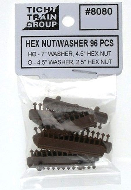 Tichy HEX NUT/WASHER (TIC8080)