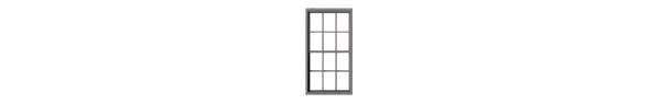 TICHY 6/6 DOUBLE HUNG MASONRY WINDOW (TIC8308)