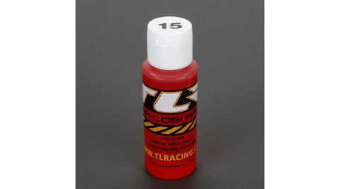 TEAM LOSI RACING Silicone Shock Oil, 15wt, 2oz (TLR74000)