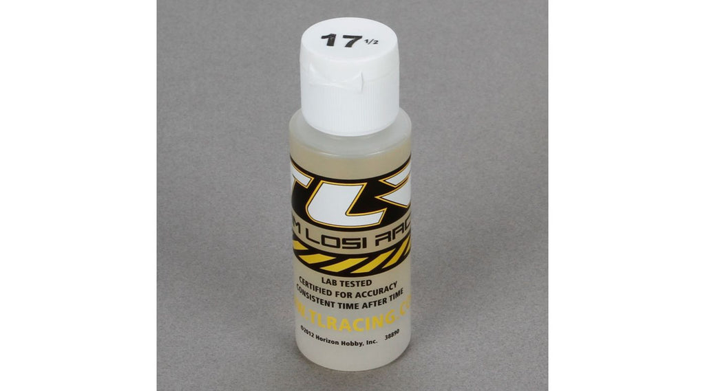 TEAM LOSI RACING  Silicone Shock Oil, 17.5 Wt, 2 oz  (TLR74001)