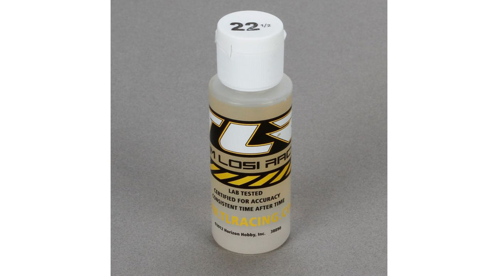 Team Losi Racing Silicone Shock Oil (2oz) (22.5wt)    (TLR74003)