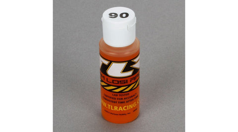 TEAM LOSI RACING Silicone Shock Oil, 90 Wt, 2 oz  (TLR74017)