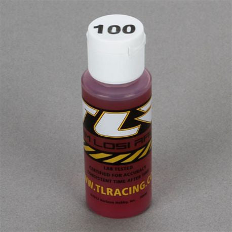 Team Losi Racing Silicone Shock Oil 100wt 2oz  (TLR74018)