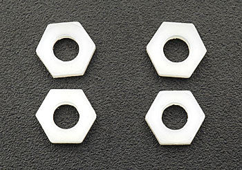 Traxxas Nylon Wheel Nut 4mm Bandit (4) (TRA2447)