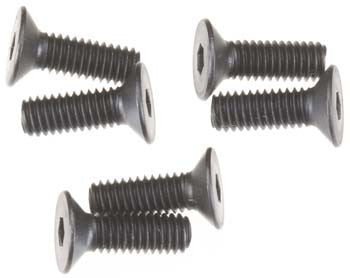 Traxxas Countersunk Machine Hex Drive Screws 4x12mm (6) (TRA2542)