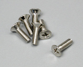 Traxxas Countersunk Screws 3x10mm Nitro Hawk (6) (TRA3177)