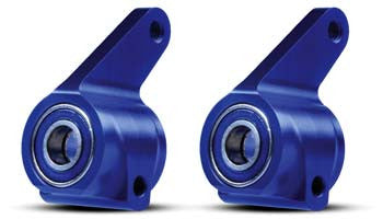 Traxxas Aluminum Steering Blocks Blue Rustler/Stampede (TRA3636A)